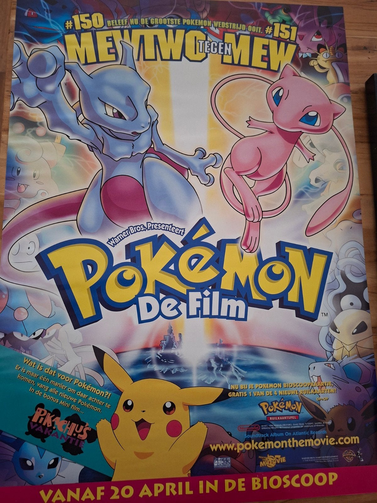 Pokémon Poster - Nieuwstaat - 42x59cm, Verzamelen, Posters, Ophalen, Rechthoekig Staand, Nieuw, A1 t/m A3