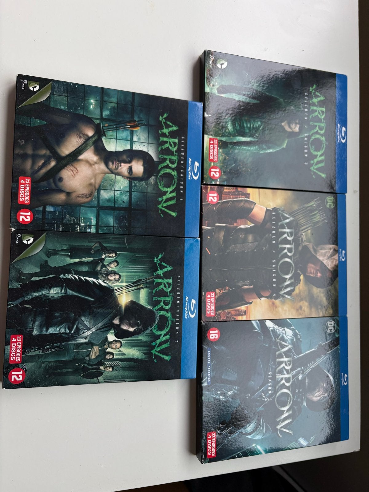 Arrow Seizoen 1-6 Blu-ray Boxset - Actie & Avontuur, Cd's en Dvd's, Dvd's | Tv en Series, Engels, Seizoen 1, Nederlands, Ophalen of Verzenden