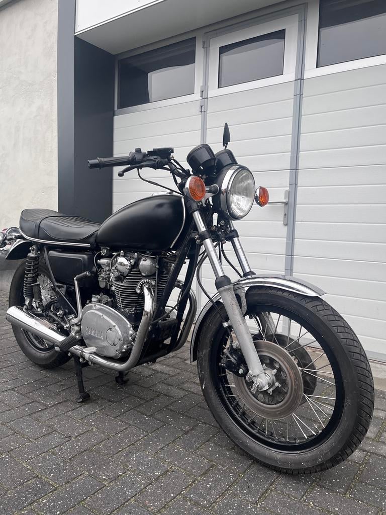 Yamaha XS650 (model 477) met XS1 blok en 800cc big bore, 7715PV, 2 cilinders, Motorrijbewijs A, Motogadgets