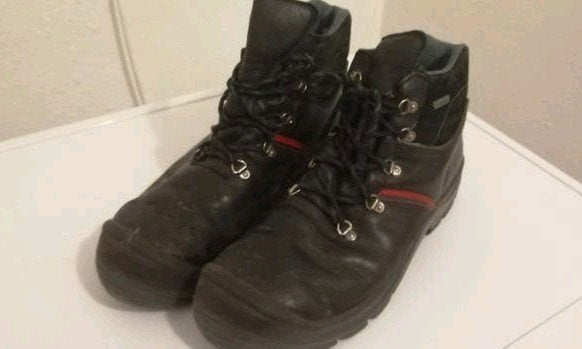 Atlas Gore Tex lederen Werkschoenen maat 44, Doe-het-zelf en Verbouw, Veiligheidskleding, Ophalen of Verzenden
