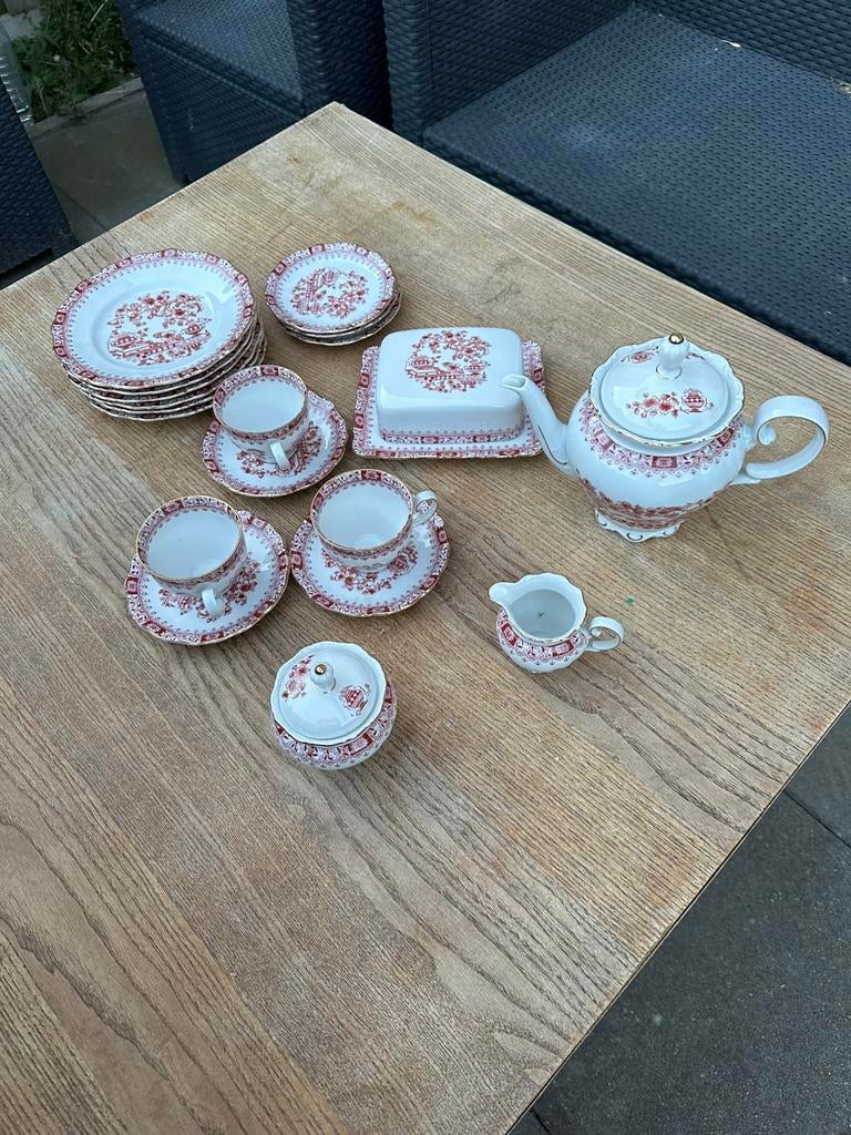 Porselein servies, Ophalen, Aardewerk, Bord(en)