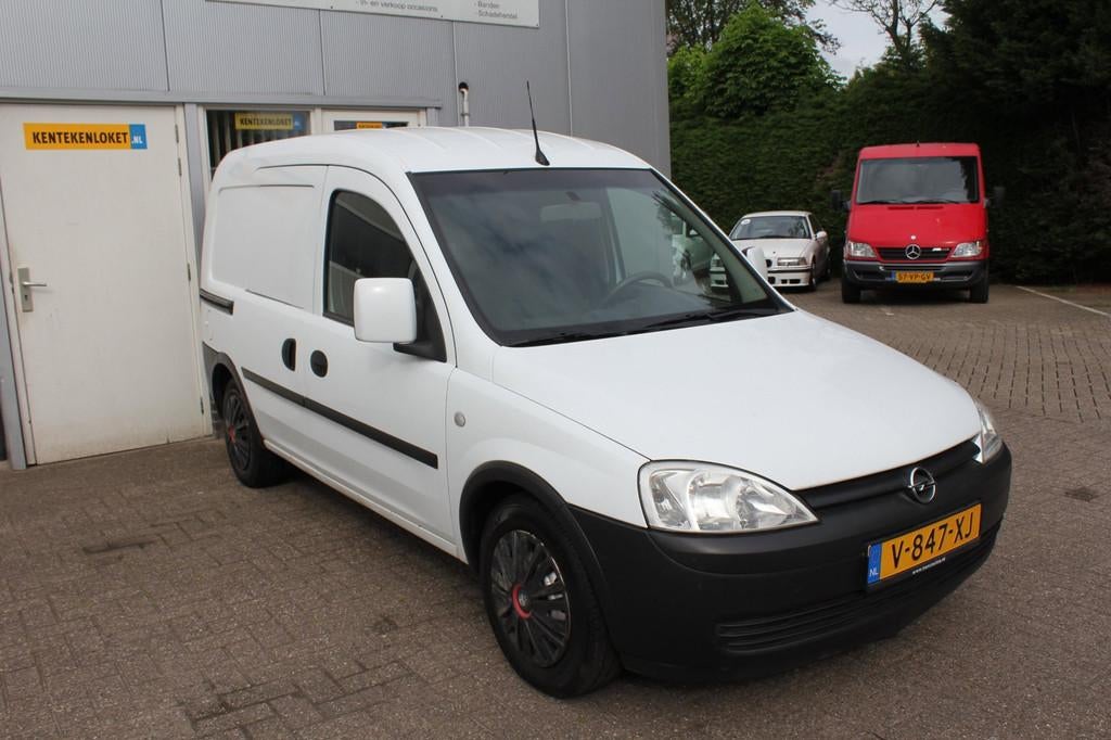 Opel Combo 1.4-16V Base Benzine Grijs kenteken Airco schuifd, Auto's, Voorwielaandrijving, Gebruikt, Zwart, 4 cilinders