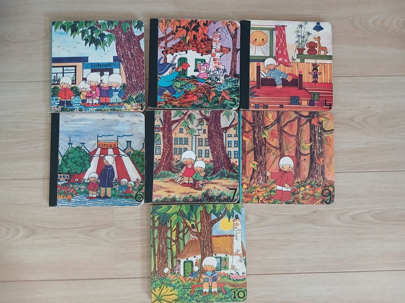 Botjes 1,3,4,6,7,9,10, Ophalen, Gelezen, Onbekend, 2 tot 3 jaar