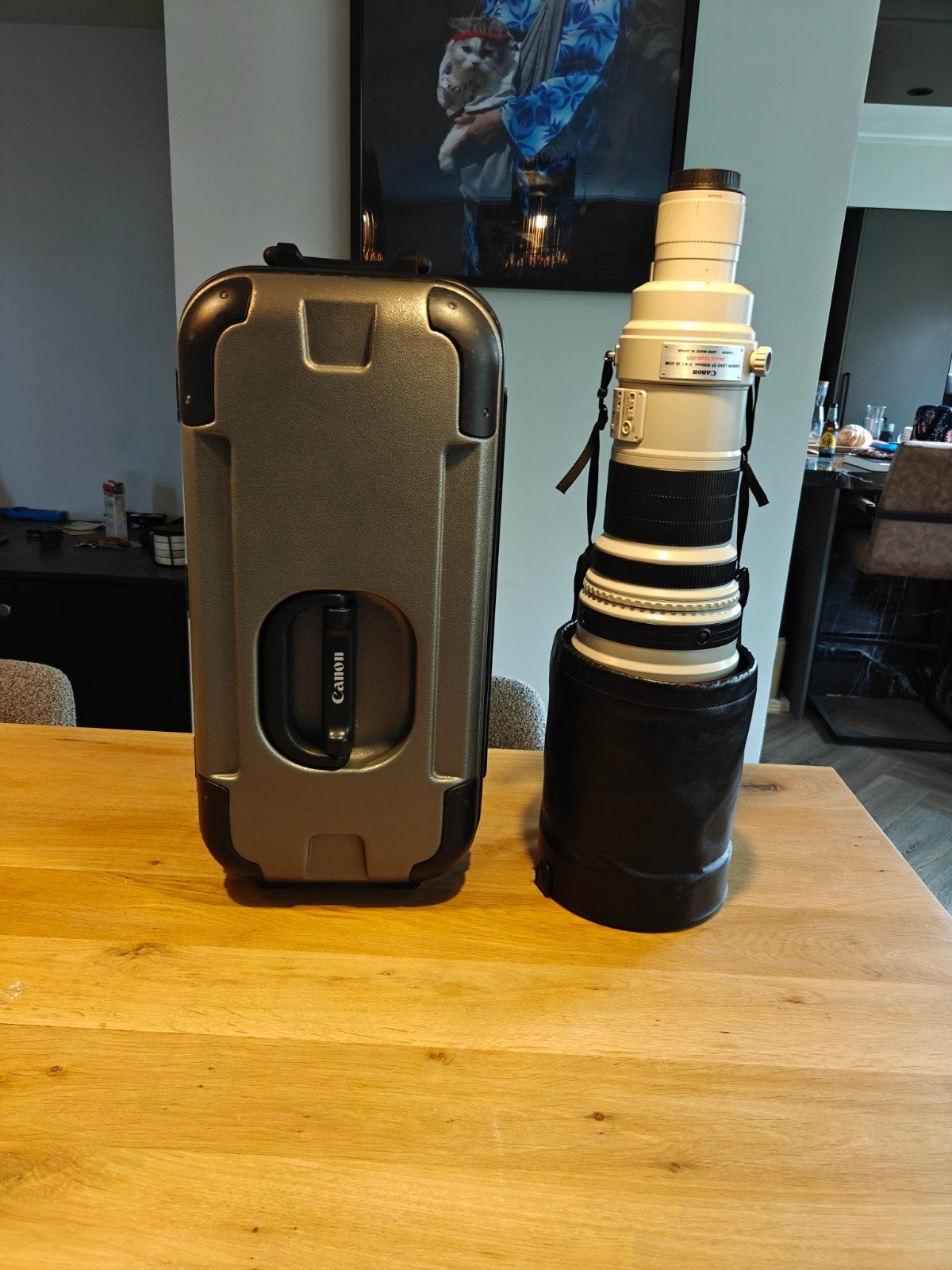 Canon EF 600mm F/4L IS USM Telelens met koffer