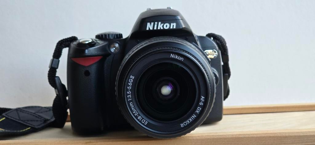 Nikon D40X digitale camera, lens 18-55 en Metz flitser, Spiegelreflex, 10 Megapixel, Ophalen of Verzenden, Zo goed als nieuw