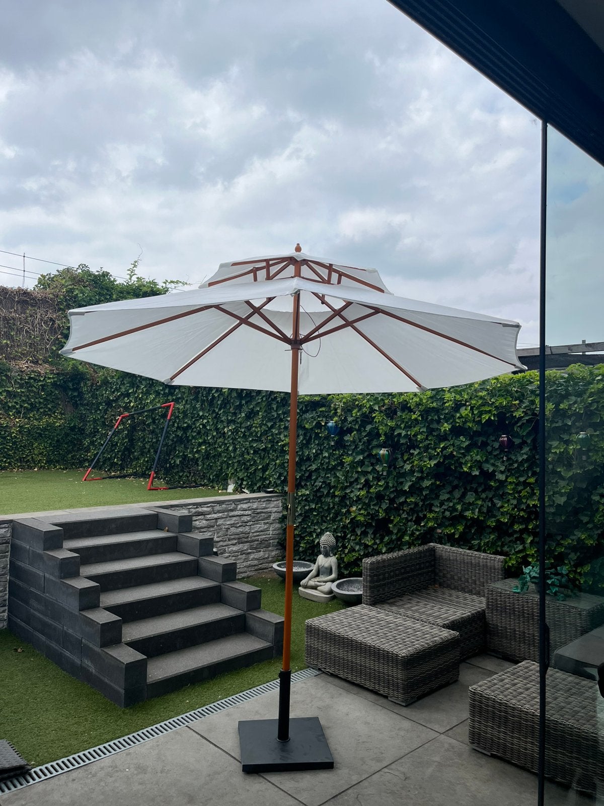Parasol, Tuin en Terras, Parasols, Ophalen, Gebruikt
