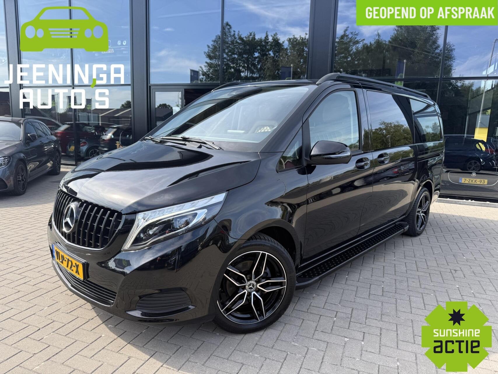 Mercedes V-klasse 220d Lang DC|Navi|PDC|Leer|BTW, Auto's, Bestelauto's, Bedrijf, Te koop, ABS, Airbags, Airconditioning, Alarm