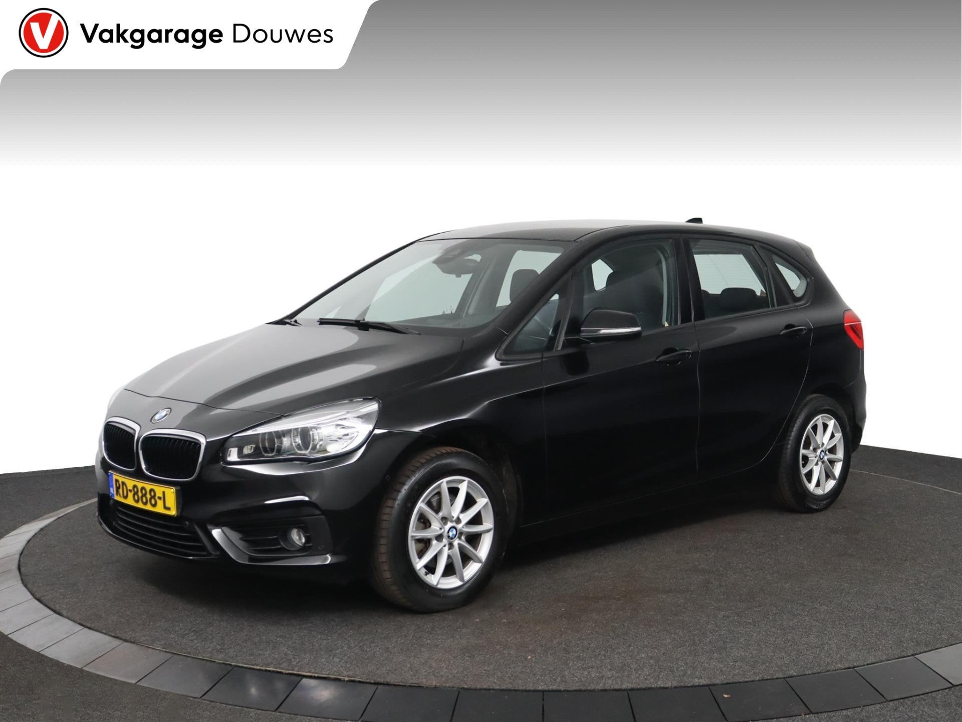BMW 2 Serie Active Tourer 218i Corporate Executive | NAP | A, 1345 kg, Gebruikt, Euro 6, Zwart