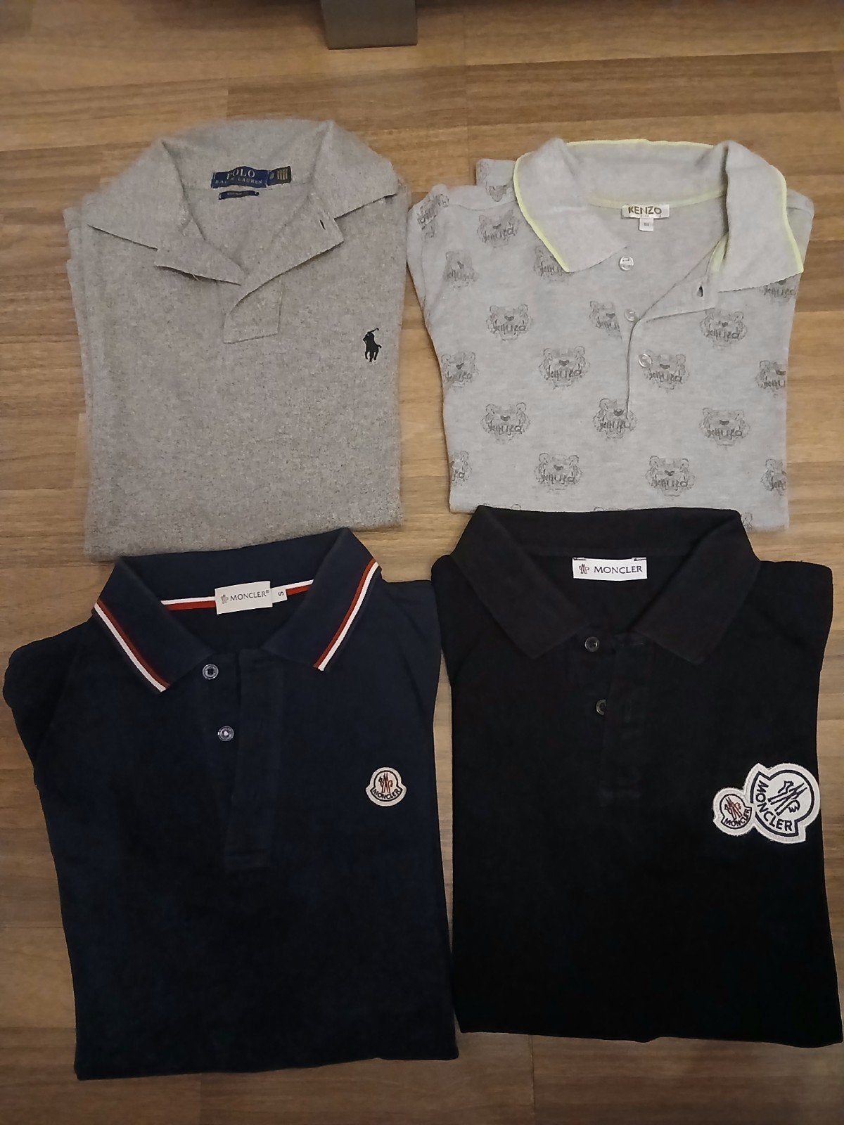 polo's Ralph Lauren / Moncler / Kenzo maat s / xs, Ophalen of Verzenden, Gedragen, Maat 46 (S) of kleiner