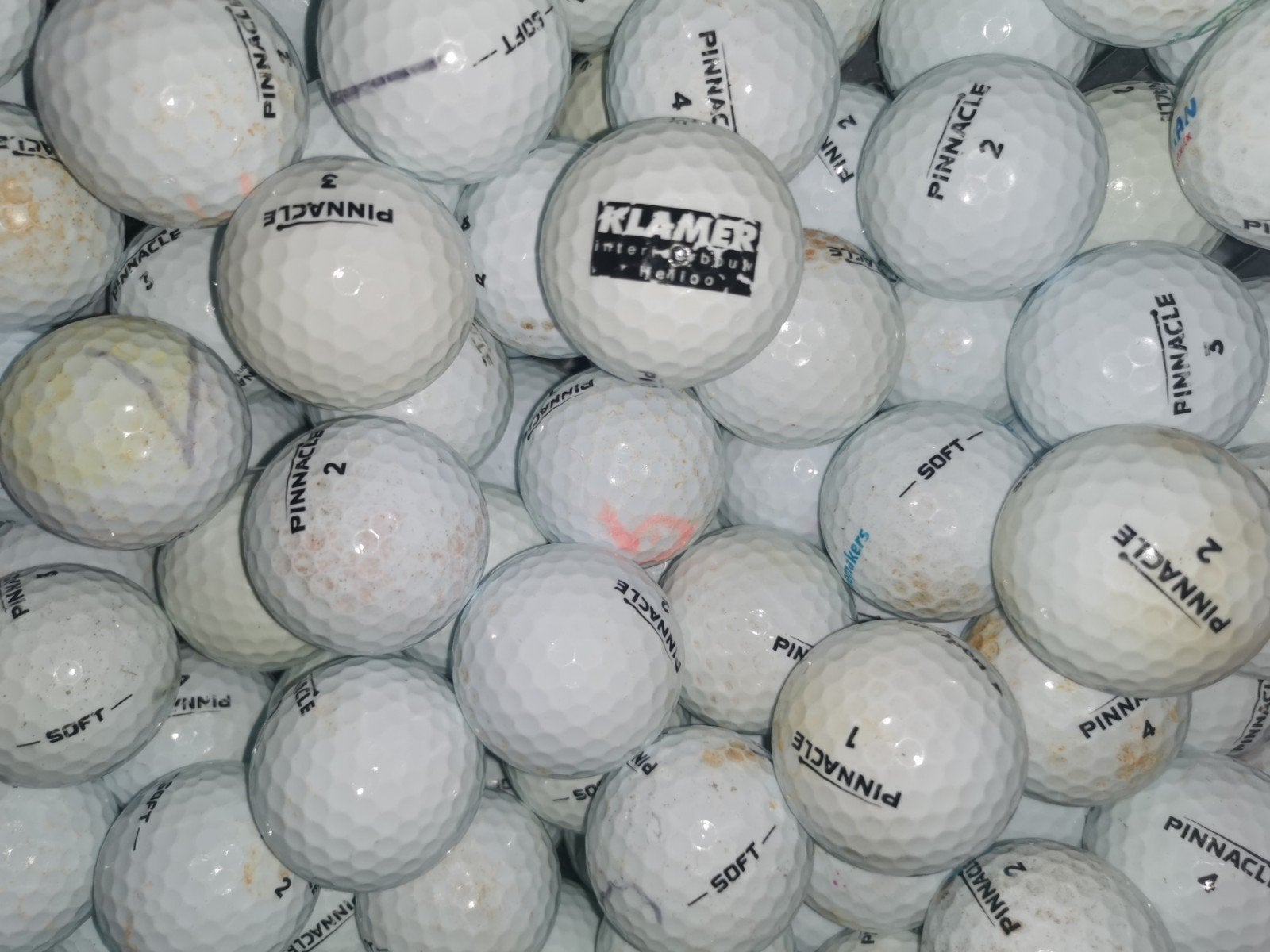 Pinnacle soft golfballen, Ophalen of Verzenden, Gebruikt, Bal(len)