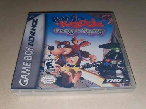 Banjo Kazooie Grunty's Revenge Game Boy Advance GBA GameCase, Avontuur en Actie, Verzenden, 1 speler, Zo goed als nieuw