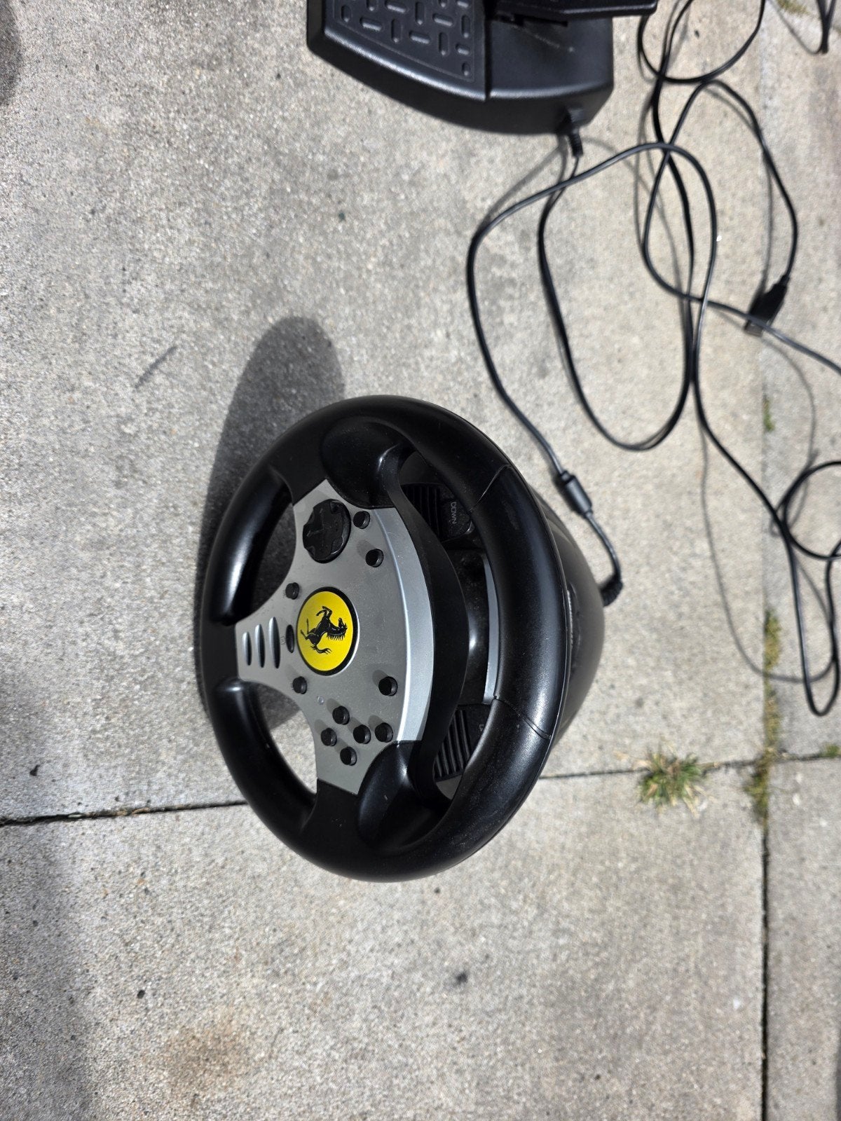 Thrustmaster Ferrari Racing Wheel voor PlayStation/Xbox/PC, Ophalen, Overige merken, Gebruikt