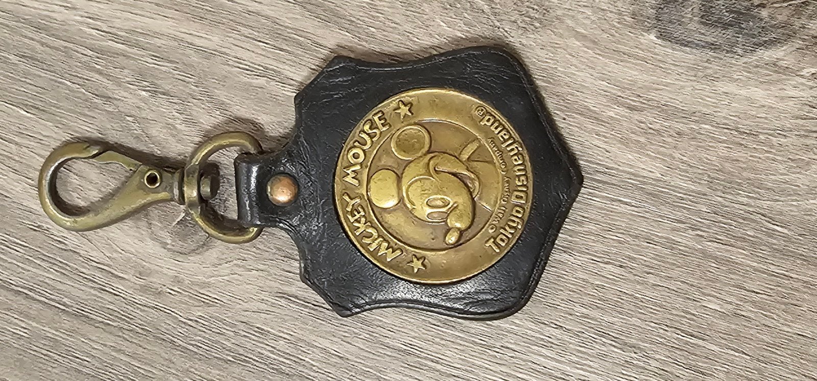Vintage Mickey Mouse Tokyo Disneyland sleutelhanger, Ophalen of Verzenden, Gebruikt, Knuffel of Figuurtje