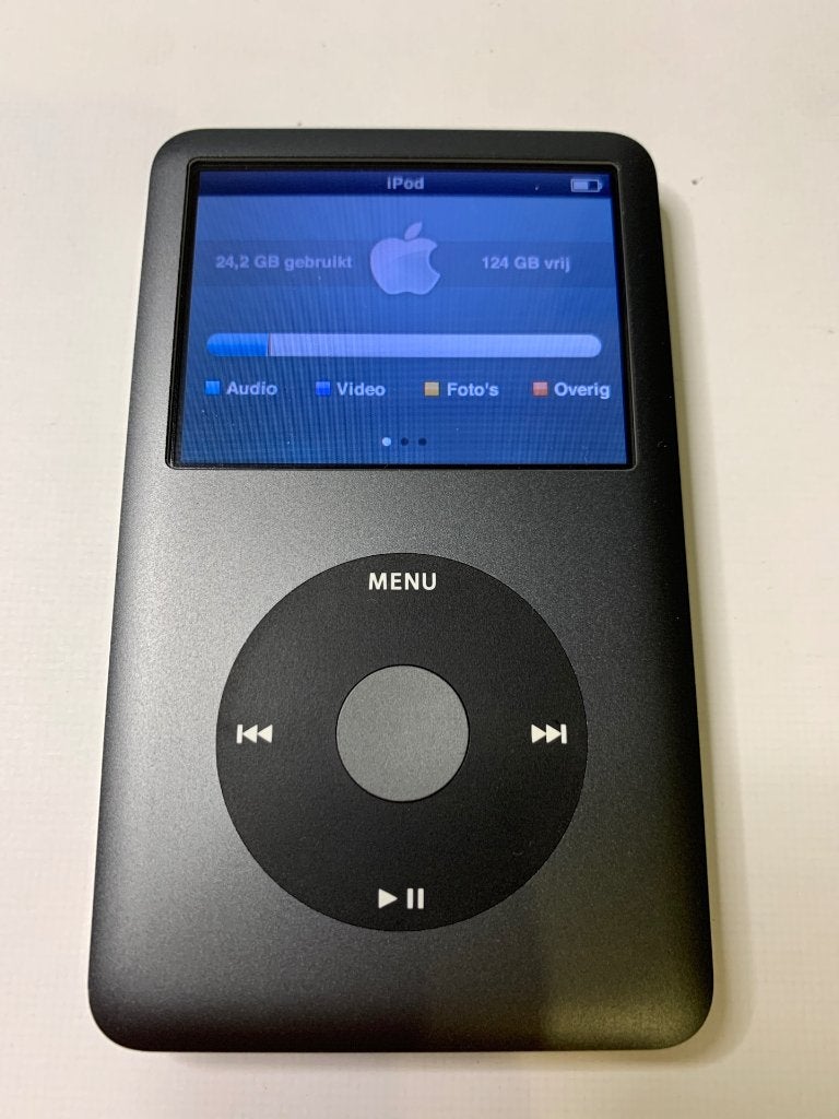 iPod classic 7G 160gb - ALS NIEUW !!!, Audio, Tv en Foto, Ophalen of Verzenden, Zo goed als nieuw, Classic, 40 GB en meer