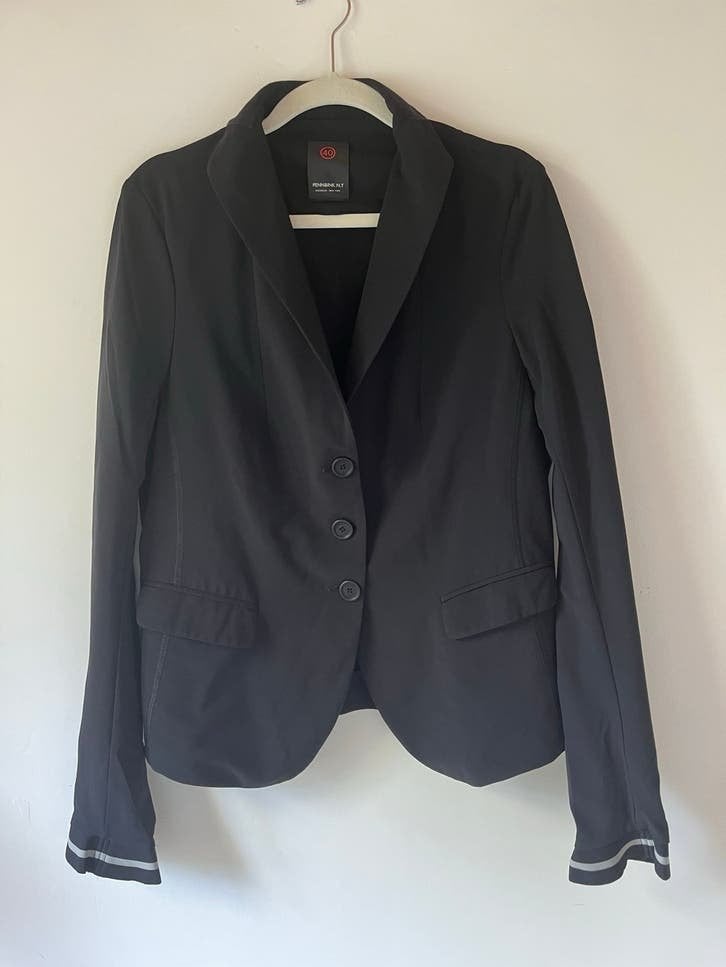 Penn & Ink NY Zwarte blazer Maat 40, Maat 38/40 (M), Zwart, Ophalen of Verzenden, Zo goed als nieuw