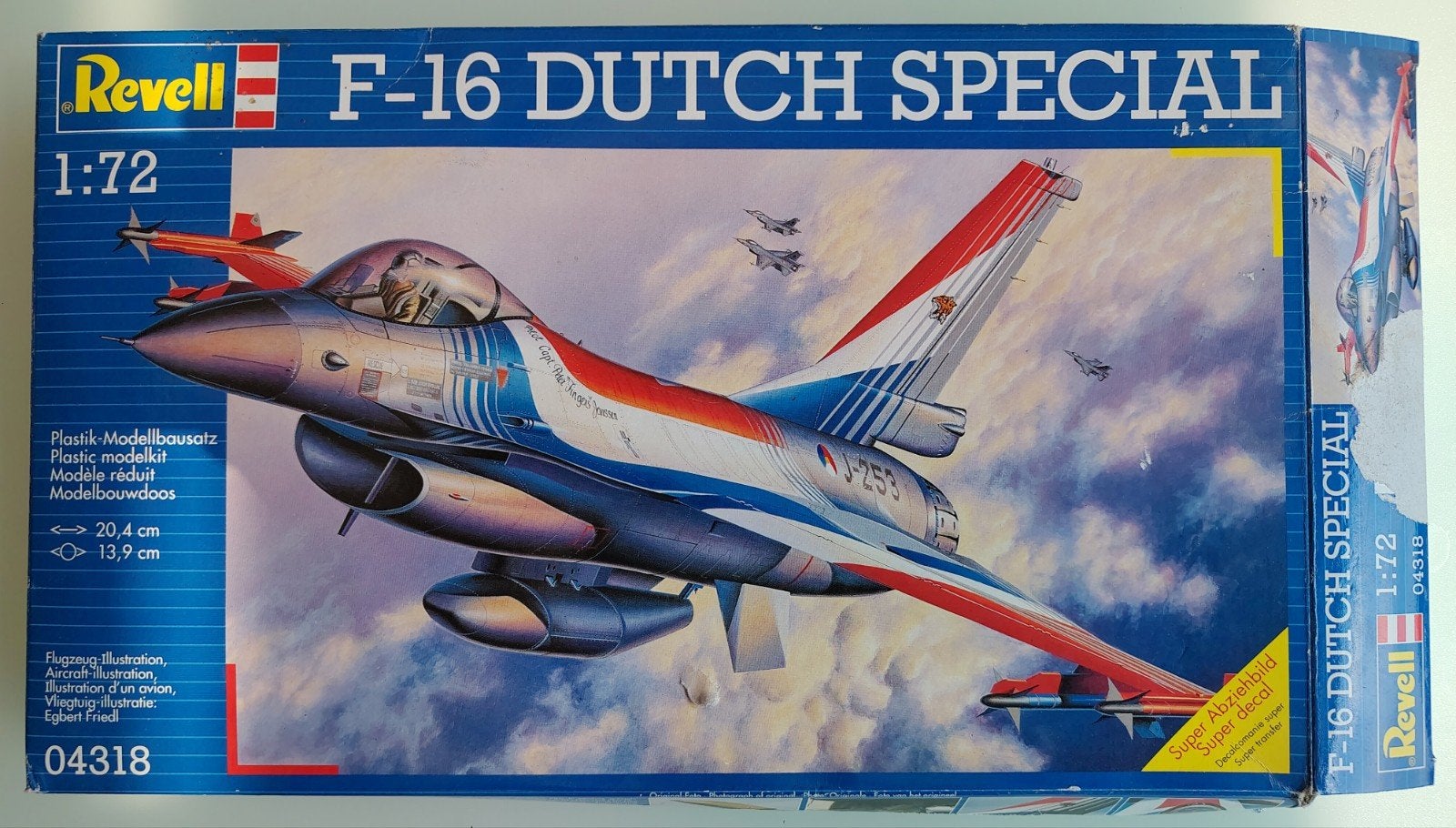 Revell 04318 F-16 Dutch Special 1:72 Modelbouwkit, 1:72 tot 1:144, Revell, Ophalen of Verzenden, Zo goed als nieuw