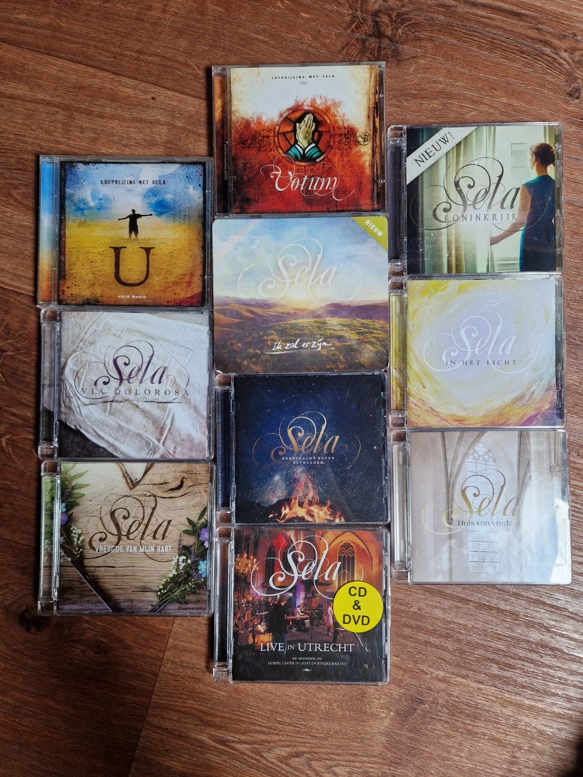 Sela CD collectie - 10 albums - uniek aanbod!, Ophalen of Verzenden, Zo goed als nieuw, Album, Inclusief doosje