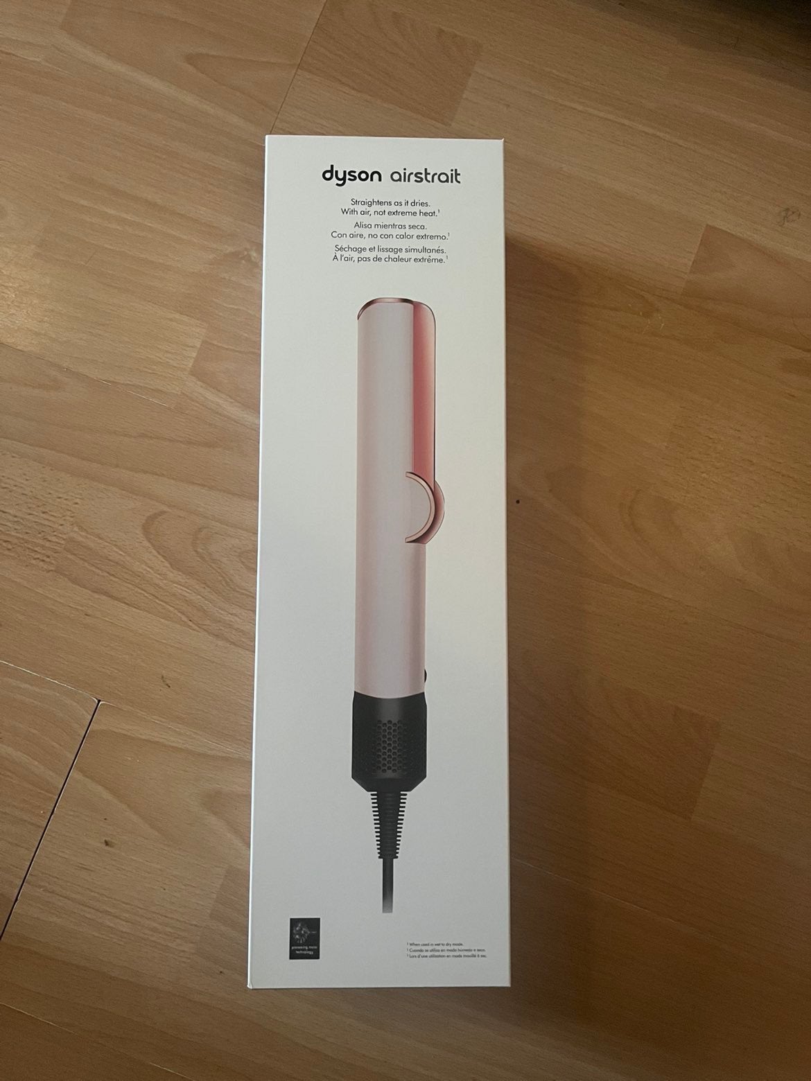 Dyson airstrait ceramic pink nieuw, Ophalen of Verzenden, Nieuw, Krultang of Stijltang