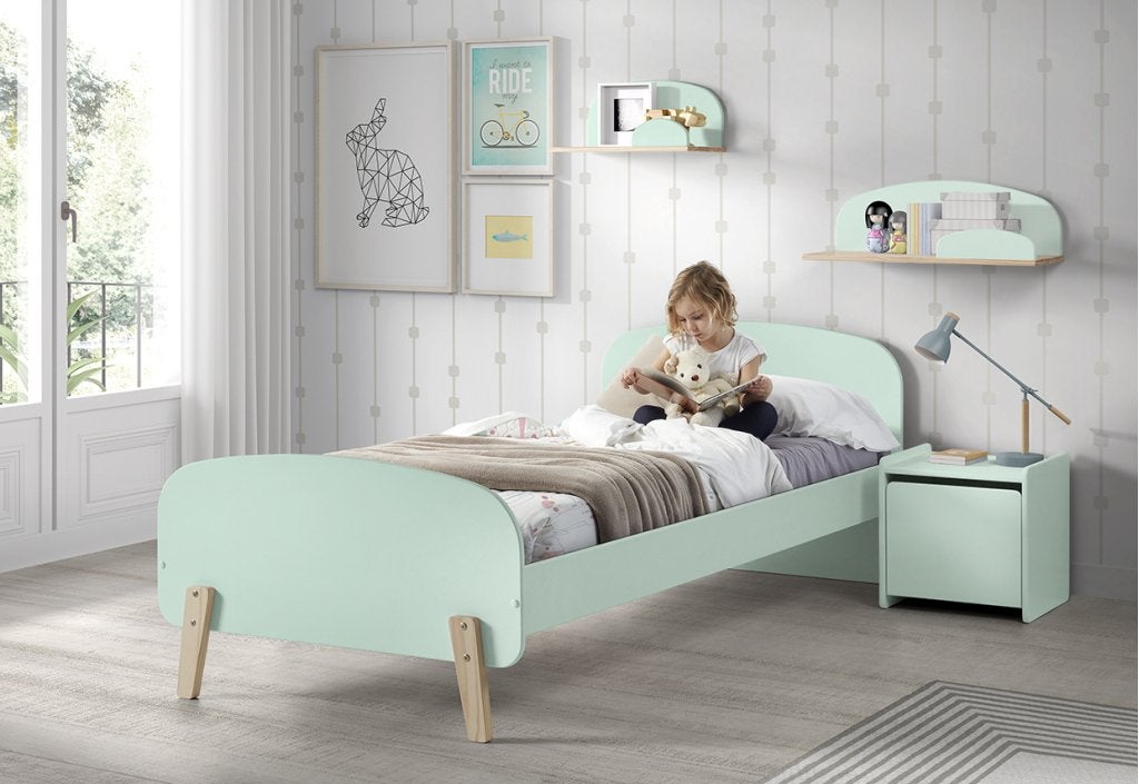 Kiddy 1-persoonsbed - 3 kleuren, Niet ingevuld, Niet ingevuld, Niet ingevuld