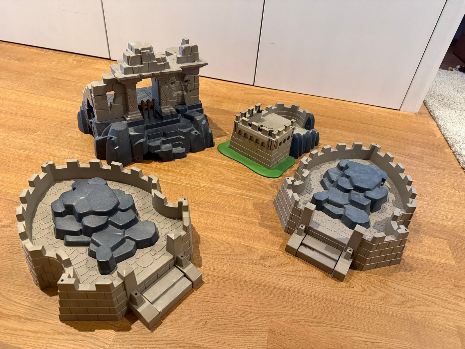 Playmobil kasteel onderdelen - 4 stuks, Ophalen, Gebruikt, Jongen of Meisje