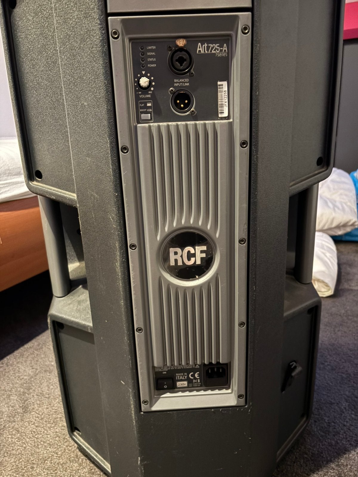 Rcf Art725A, Ophalen, Gebruikt
