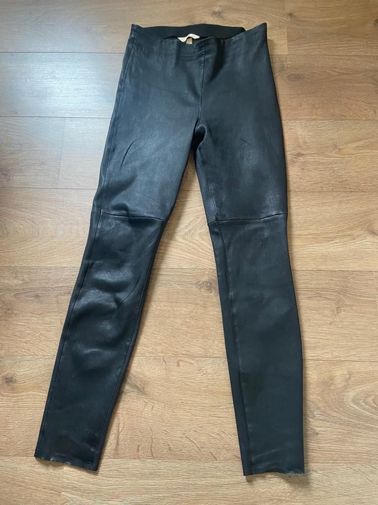 Zwarte leren legging in maat 42 van H&M premium, Kleding | Dames, Leggings, Maillots en Panty's, Legging, Zwart, Maat 40/42 (M)