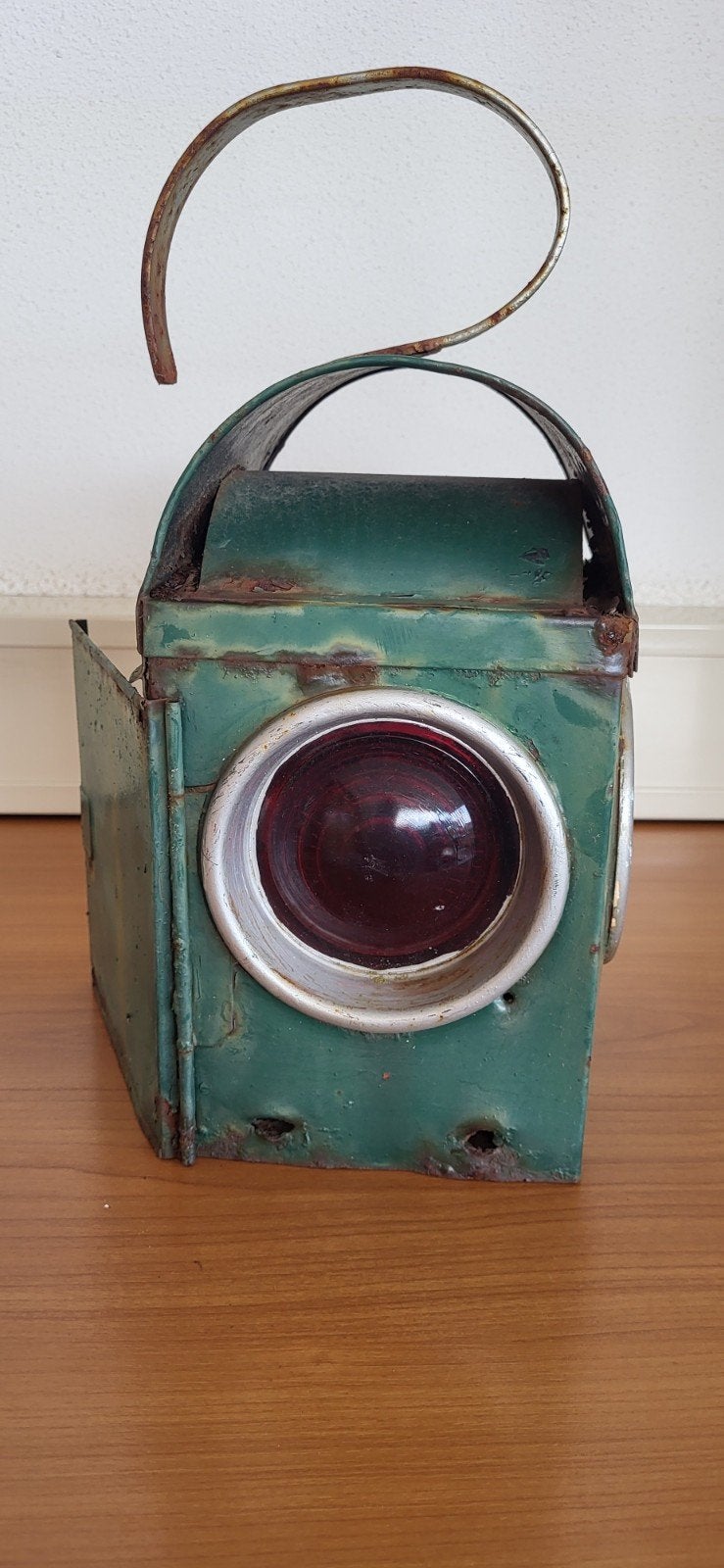 Vintage Spoorweg Lantaarn - Charmys Made in England, Ophalen of Verzenden