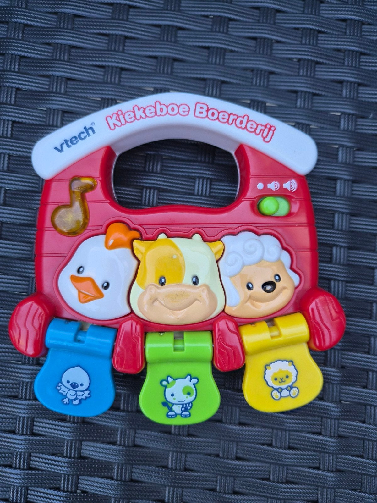 Vtech Kiekeboe boerderij, met licht, geluid, muziek, Ophalen of Verzenden