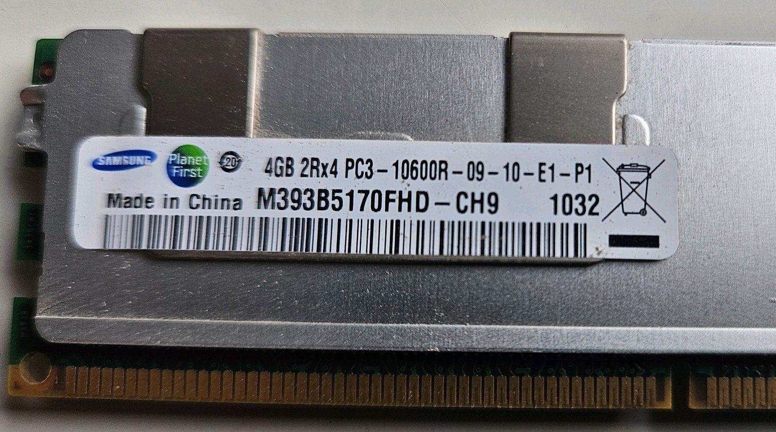10 x 4 GB geheugenstrips DDR3, Computers en Software, Server, DDR3, Ophalen of Verzenden, Zo goed als nieuw