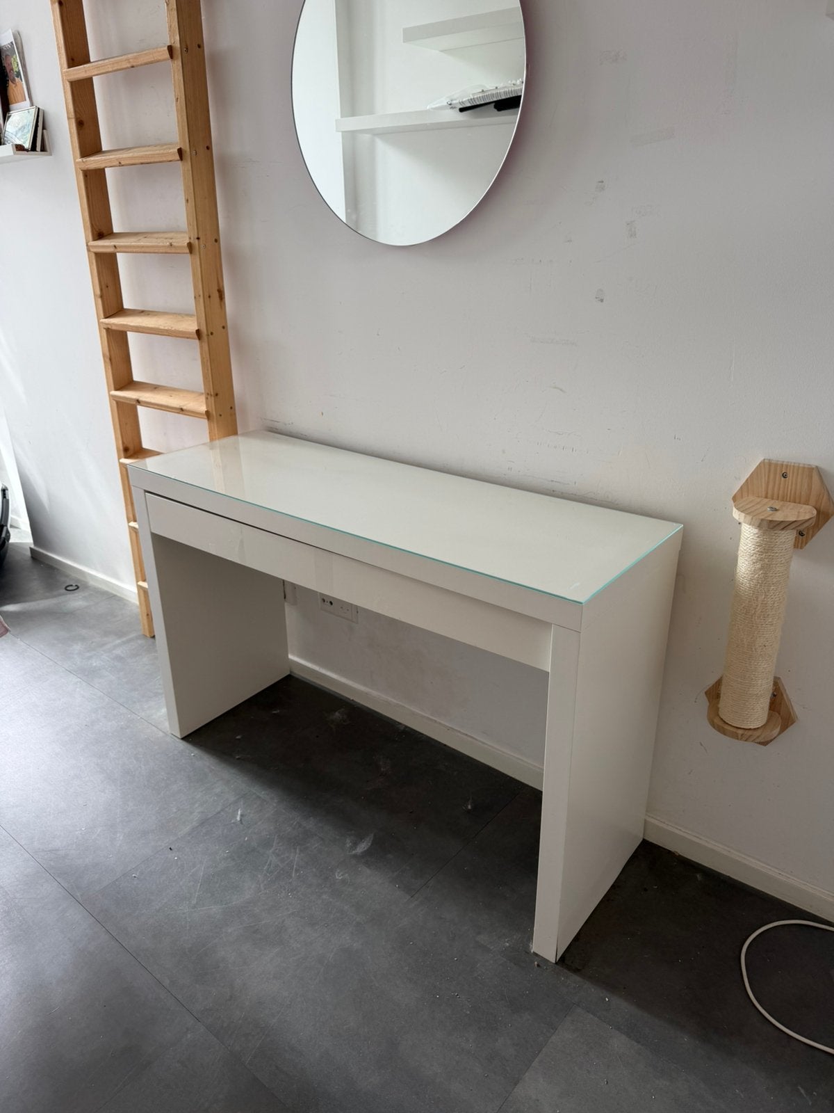 Malm Kaptafel IKEA gebruikt, Ophalen, Gebruikt, 50 tot 100 cm, Minder dan 100 cm