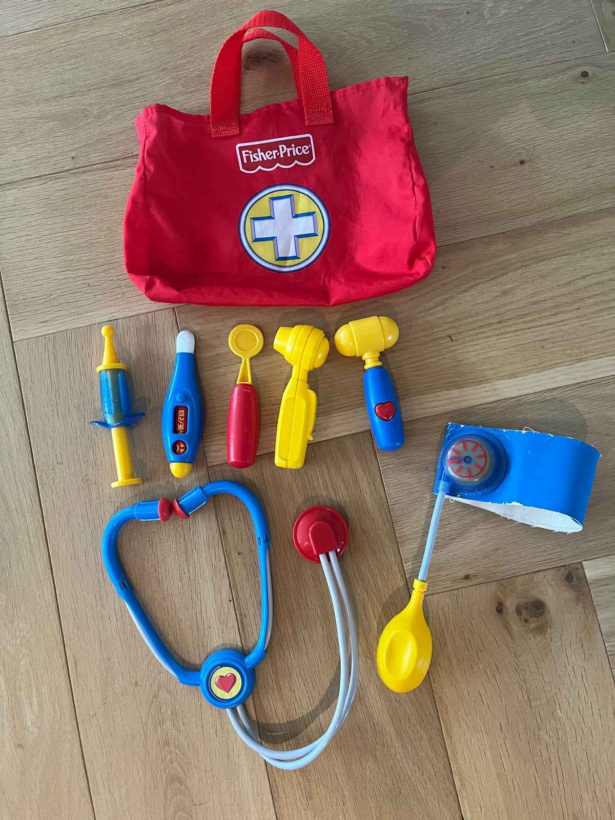 Fisher-Price Doktersset compleet, Ophalen of Verzenden, Gebruikt