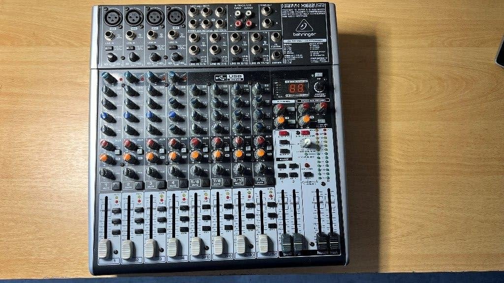 Behringer Xenyx X1622USB mixer, Ophalen, Gebruikt, 10 tot 20 kanalen
