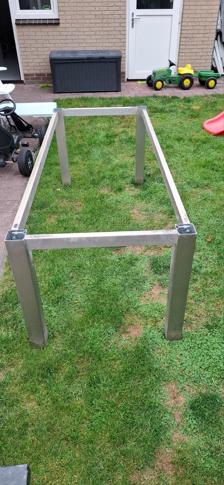 tafel onderstel rvs, Ophalen of Verzenden, Rechthoekig, Rvs