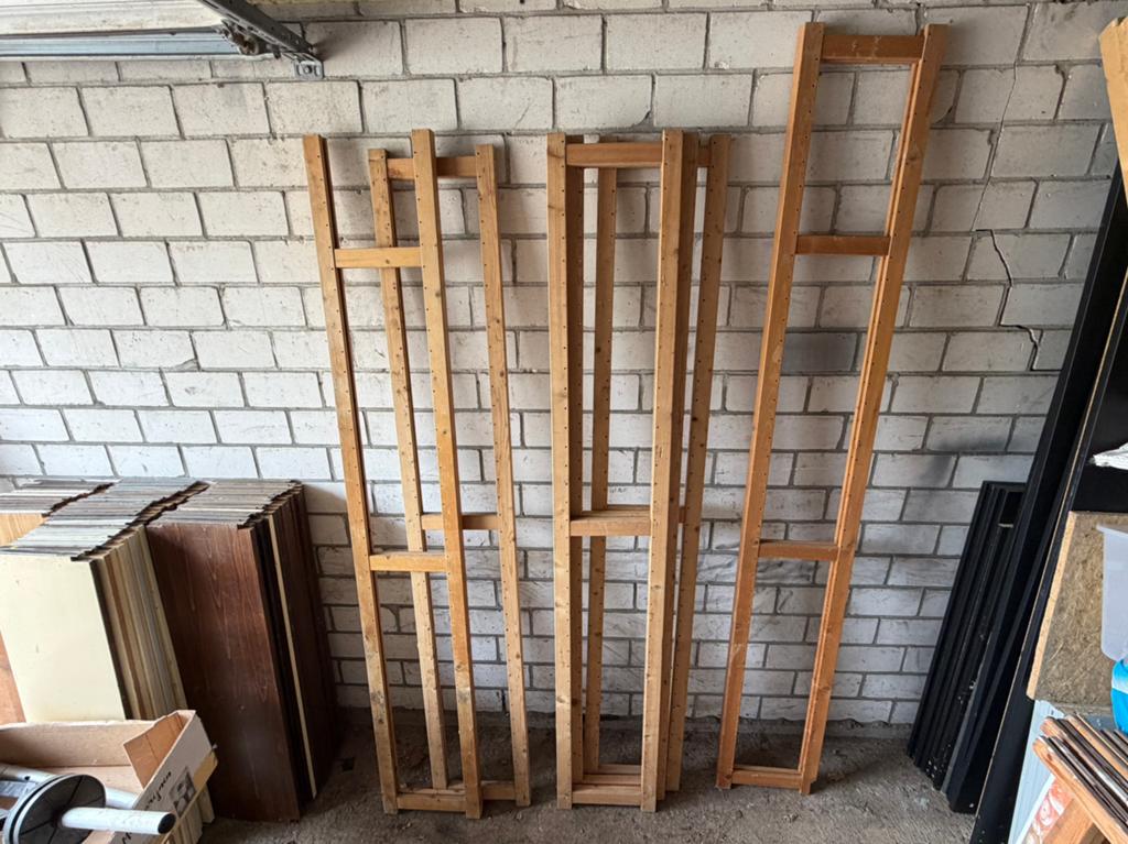 Lundia boeken/opbergkast partij, Huis en Inrichting, Kasten | Stellingkasten, Gebruikt, Ophalen
