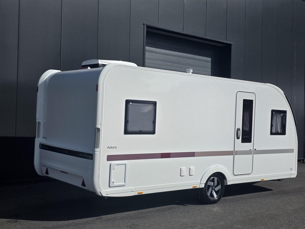 Adria Adora 522 UP, Caravans en Kamperen, Rondzit, Reservewiel, Bedrijf, 5 tot 6 meter