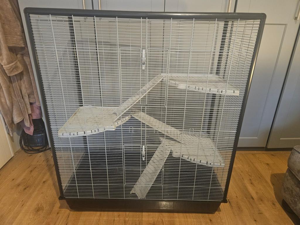 Rattenkooi, Dieren en Toebehoren, Ophalen of Verzenden, Zo goed als nieuw, Kooi, 90 cm of meer