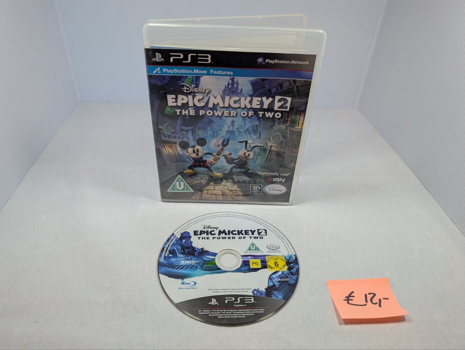 Disney Epic Mickey 2: The Power of Two - PS3, Gebruikt, 1 speler, Ophalen of Verzenden, Platform