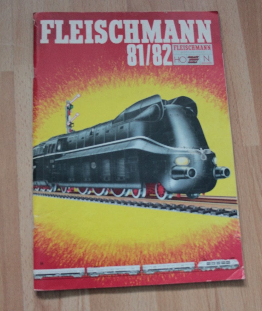 Fleischmann catalogus 1981/82, Wisselstroom, Gebruikt, Fleischmann, Boek, Tijdschrift of Catalogus