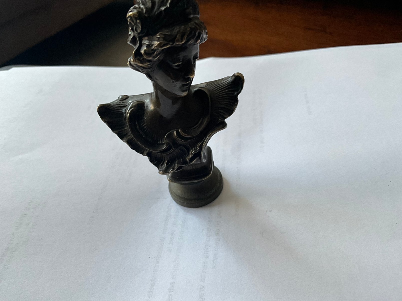 Brons beeldje art nouveau 19 eeuw Frankrijk, Ophalen of Verzenden