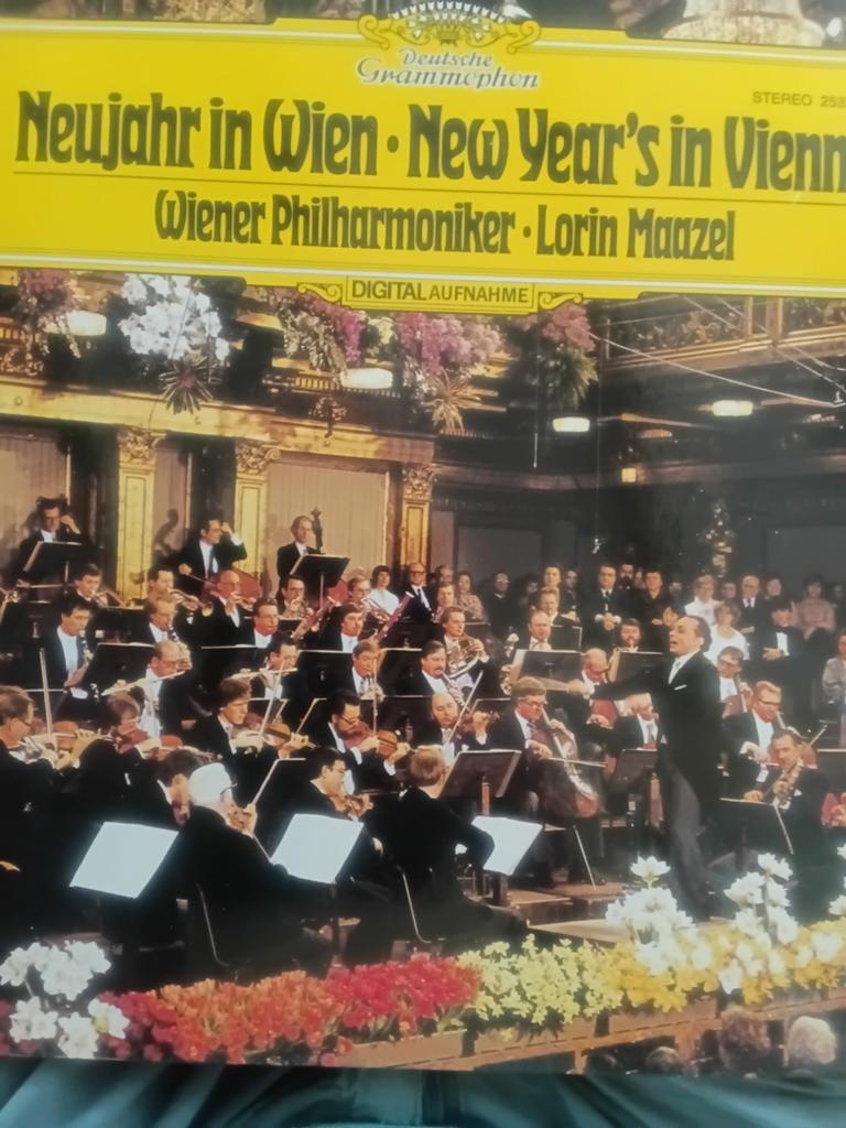 Neujahr in Wien - Wiener Philharmoniker - Lorin Maazel, Verzenden, Modernisme tot heden, Zo goed als nieuw, Orkest of Ballet