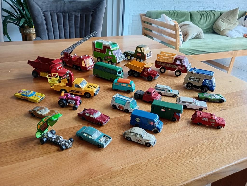 Verschillende autotjes jaren '70, Ophalen