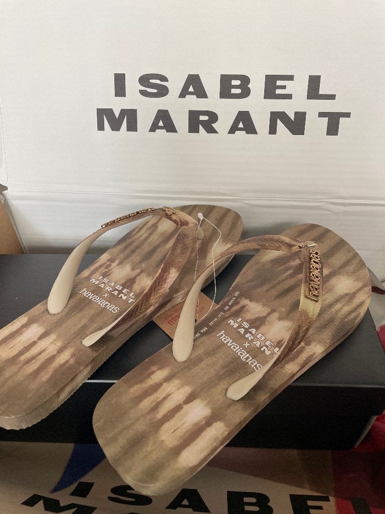 Isabel Marant X Havaianas maat 41/42, Slippers, Overige kleuren, Nieuw, Ophalen of Verzenden