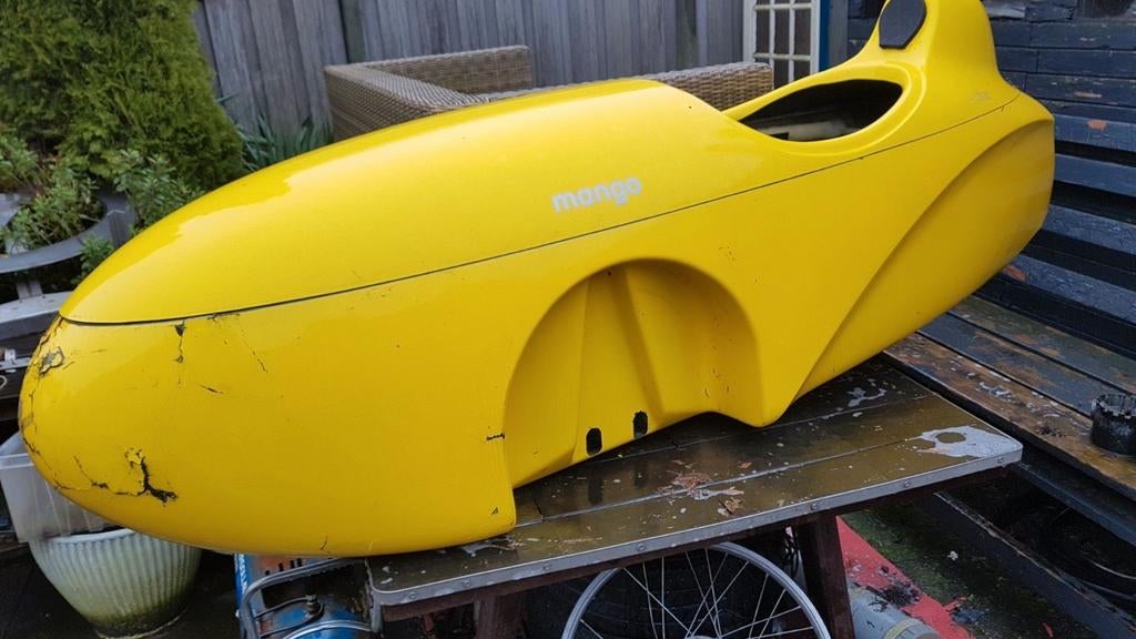 Mango boven  zijde onbeschadigt onderzijde met schade, Ophalen of Verzenden, Gebruikt, Overige merken