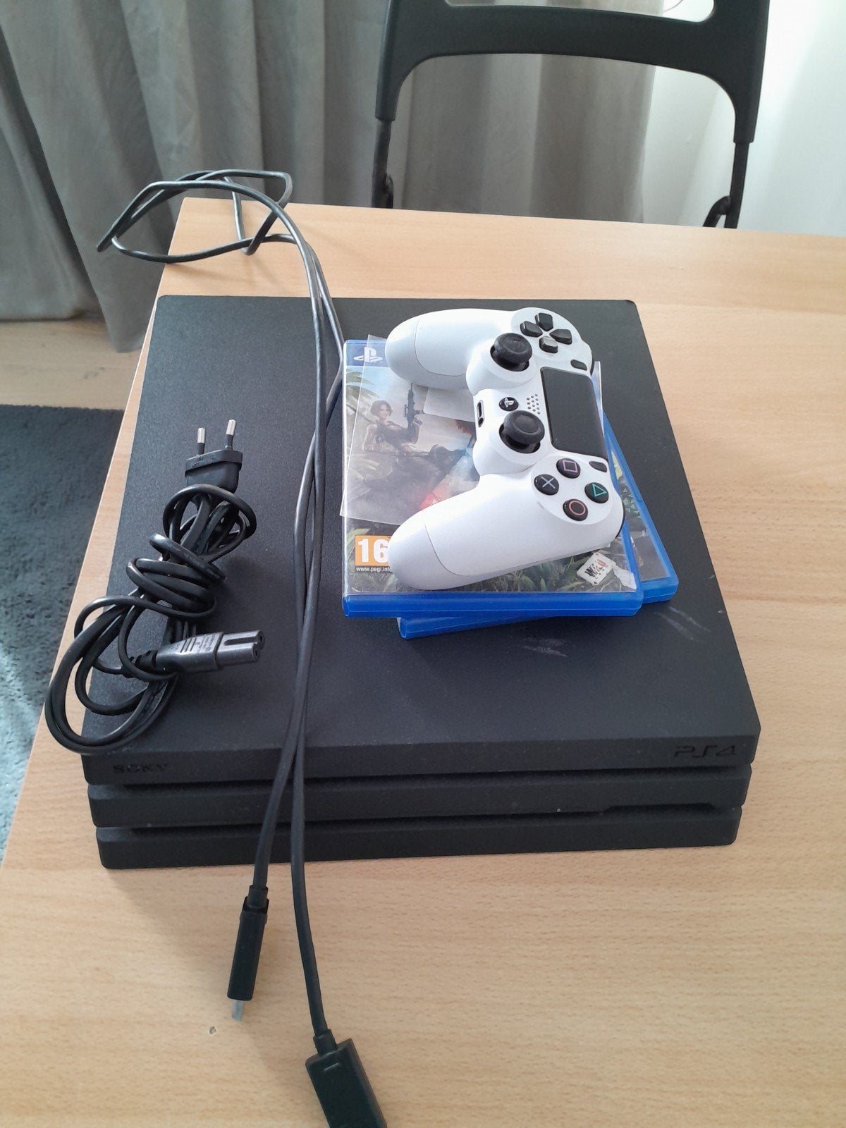 PlayStation 4 Pro PS4 PS4 PRO PS4PRO met controller en games, Ophalen of Verzenden, 1 TB, Met 1 controller, Pro