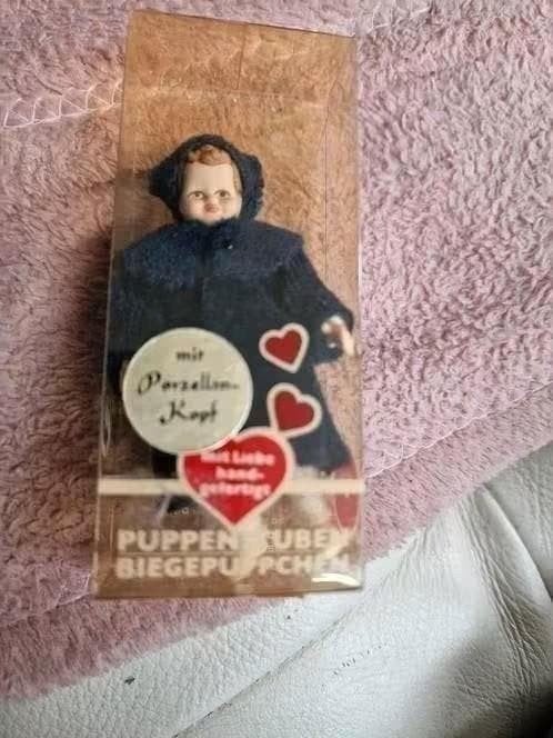Caco popje porselein 8 cm, Verzamelen, Poppenhuizen en Toebehoren, Ophalen of Verzenden, Nieuw