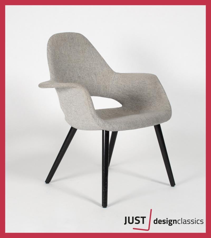 Vitra Organic Chair Grijs Stof (voorraad:2), Niet ingevuld, Zo goed als nieuw, Niet ingevuld, Niet ingevuld