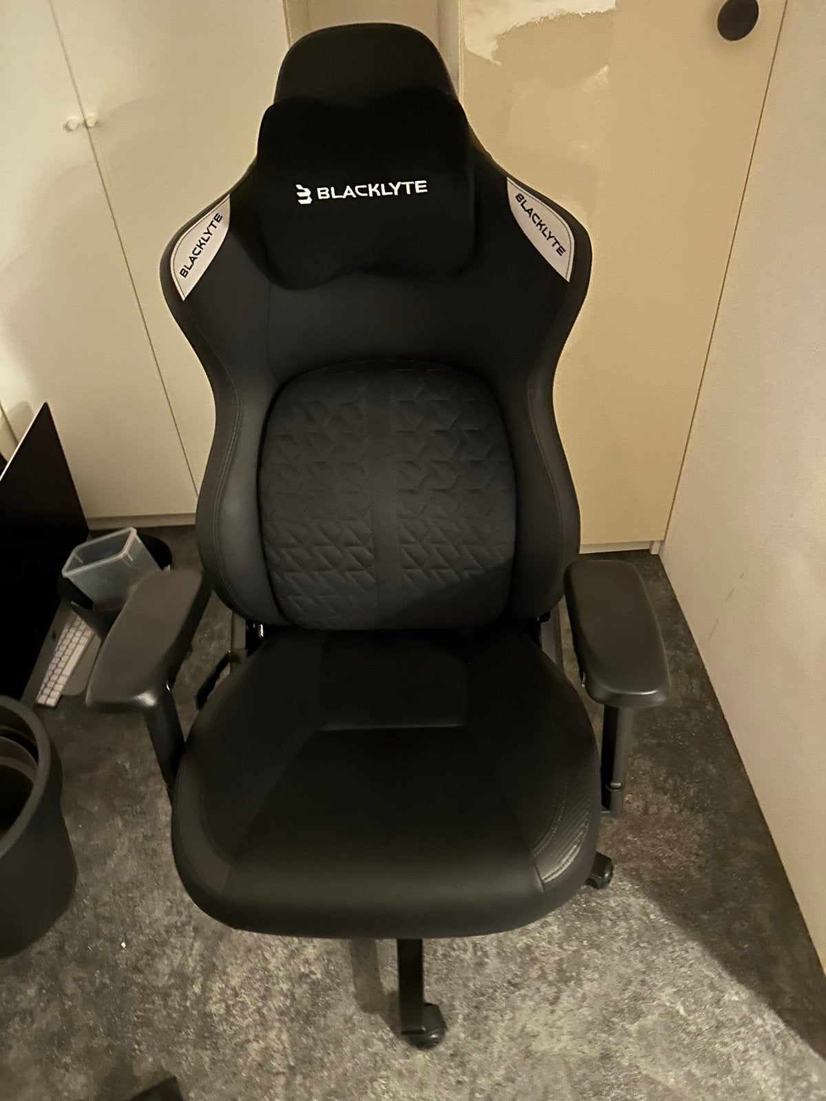Blacklyte Gaming Bureaustoel - Zo goed als nieuw, Ophalen, Zwart, Zo goed als nieuw, Bureaustoel