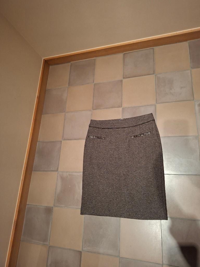 Kokerrok, Maat 38/40 (M), Bruin, JBC, Nieuw
