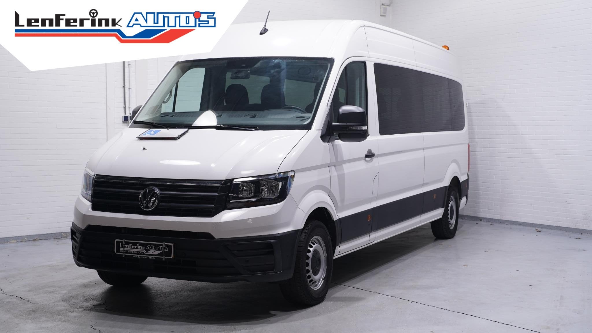 Volkswagen Crafter 2.0 TDI 140 pk L4H3 Rolstoelbus 9 Zitplaa, Stof, 4 cilinders, Volkswagen, 3000 kg