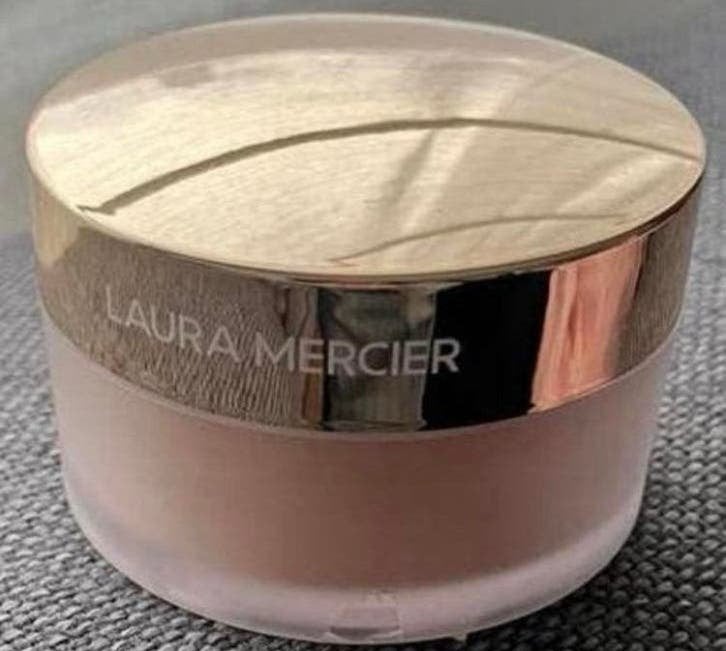 Laura Mercier translucent loose setting powder honey star, Ophalen of Verzenden, Zo goed als nieuw, Gehele gezicht